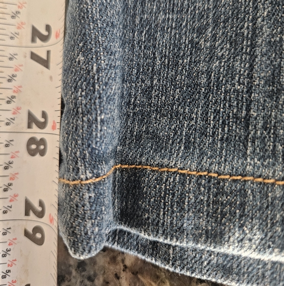 Drew The Limited Floral Embroidered Bootcut Jeans Size 6 - Picture 6 of 8